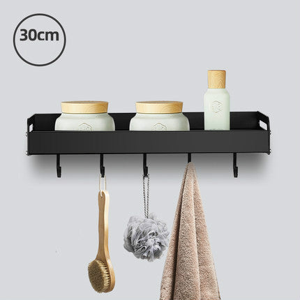 Punch-free kitchen seasoning rack