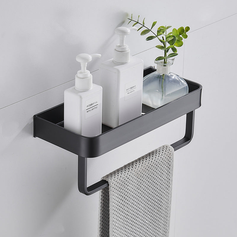 Punch-free kitchen seasoning rack