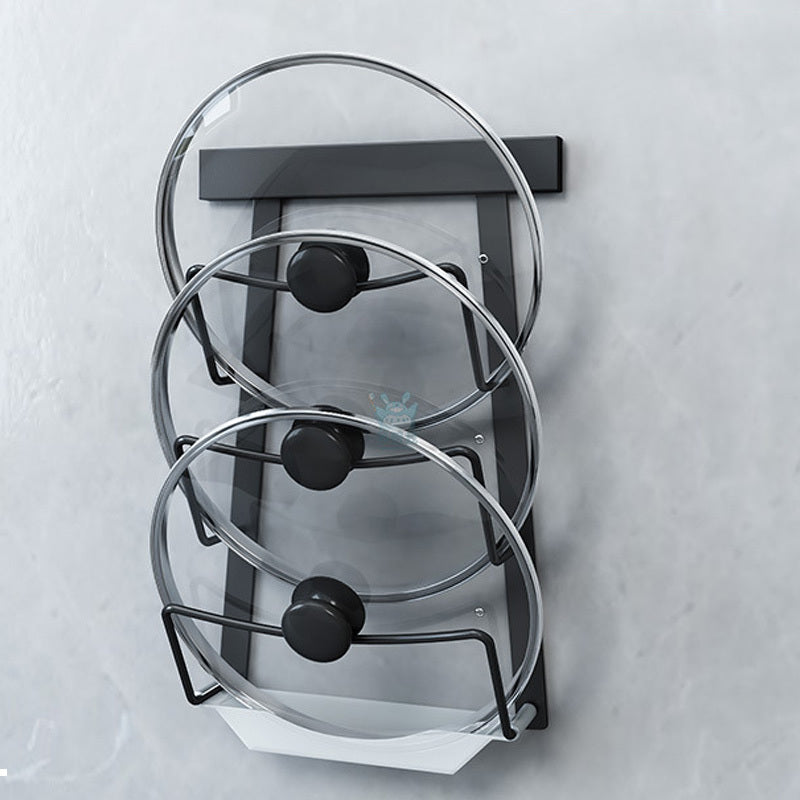 Punch-Free Stainless Steel Kitchen Shelf