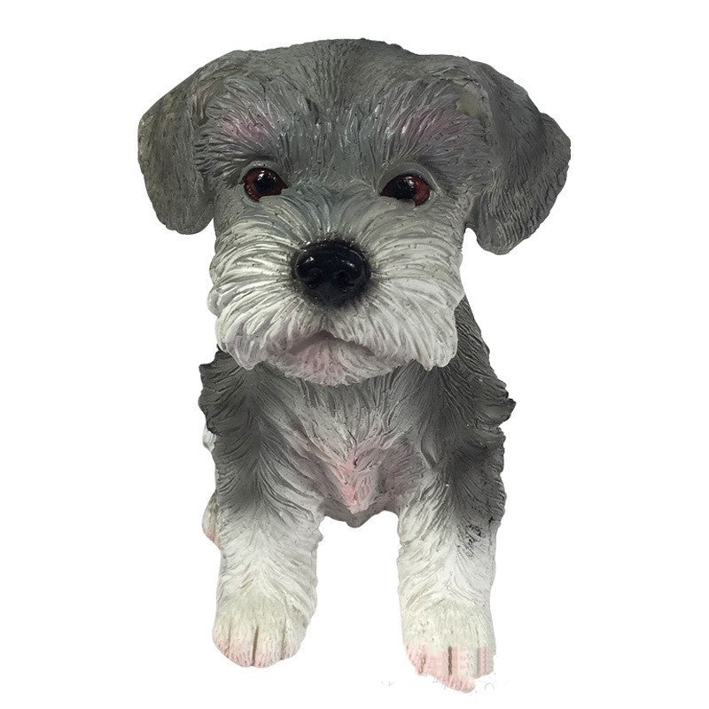 Dog Pastoral Style Home Living Room Desktop Decorations Cute Realistic Animal Ornaments