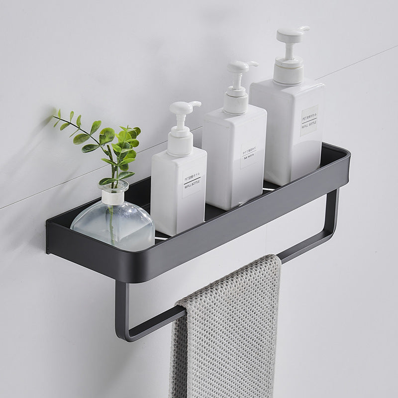 Punch-free kitchen seasoning rack