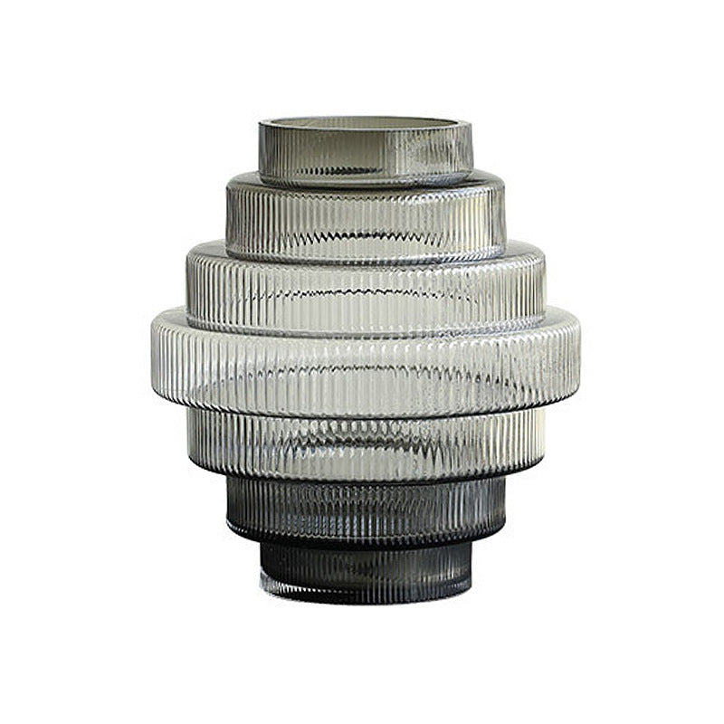 Modern Glass Desktop Vases – Minimalist Living Room Side Table Decor