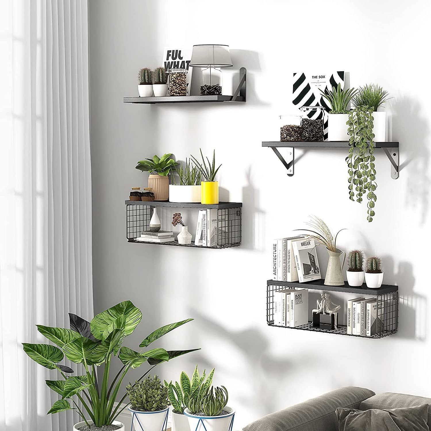 Kitchen / Living Room Wooden Shelf