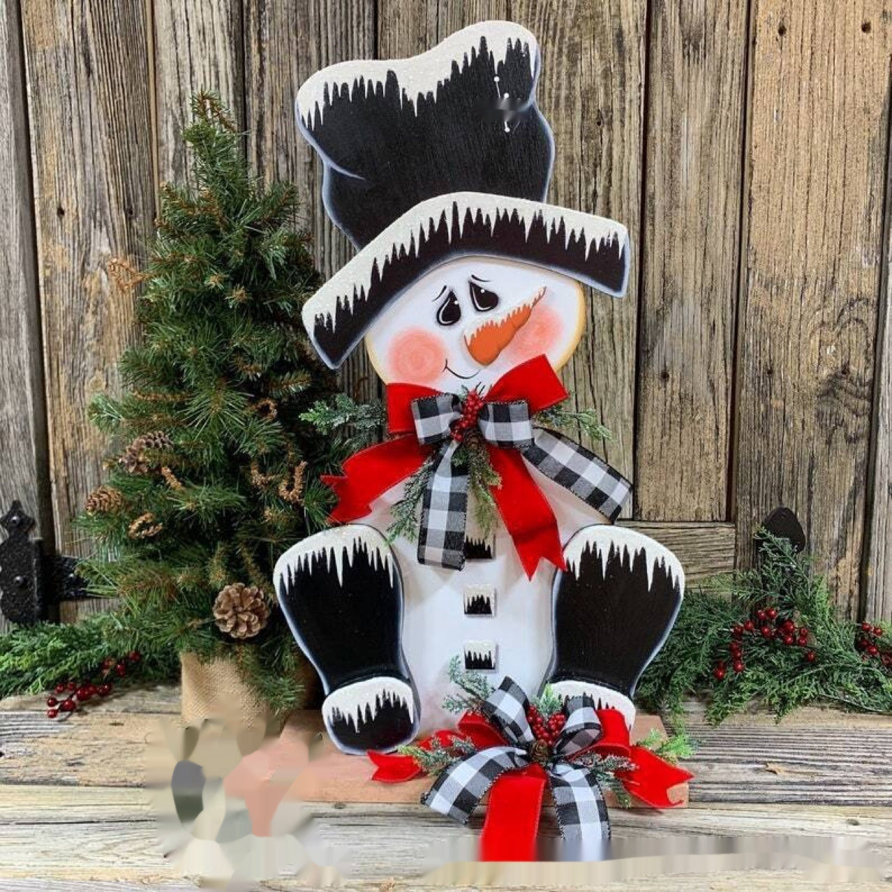 Christmas Living Room Bedroom Decorations Snowman Ornaments