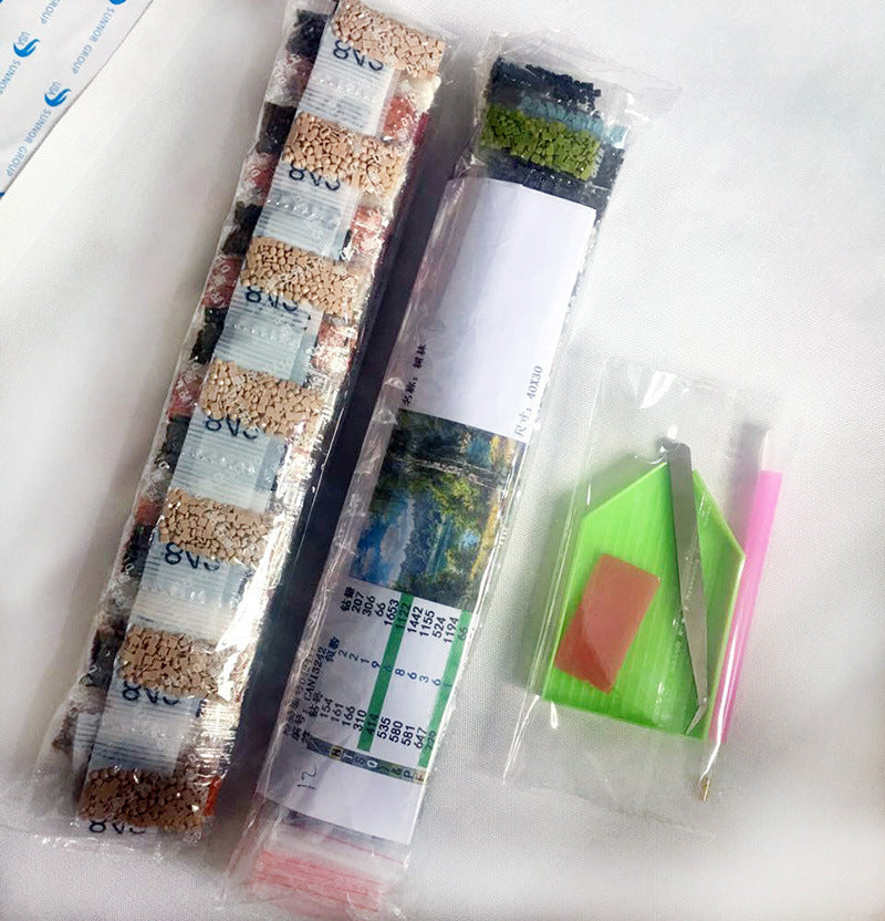 Living Room Diamond Painting – DIY Sparkling Art Kit