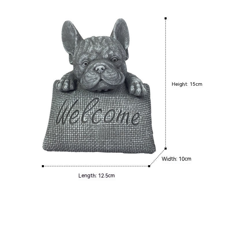 Dog Pastoral Style Home Living Room Desktop Decorations Cute Realistic Animal Ornaments