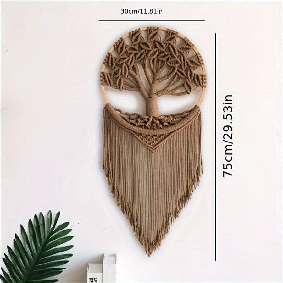 Lucky Tree Woven Wall Hangings Handmade Living Room Bedroom Decorations