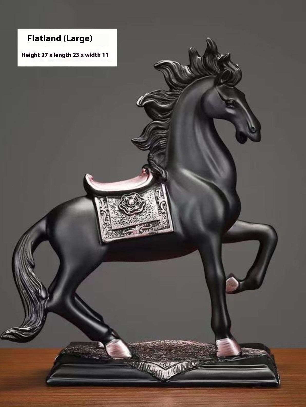 A Dark Horse High-grade Ornaments Home Living Room Study Office Decorations Opening Town House