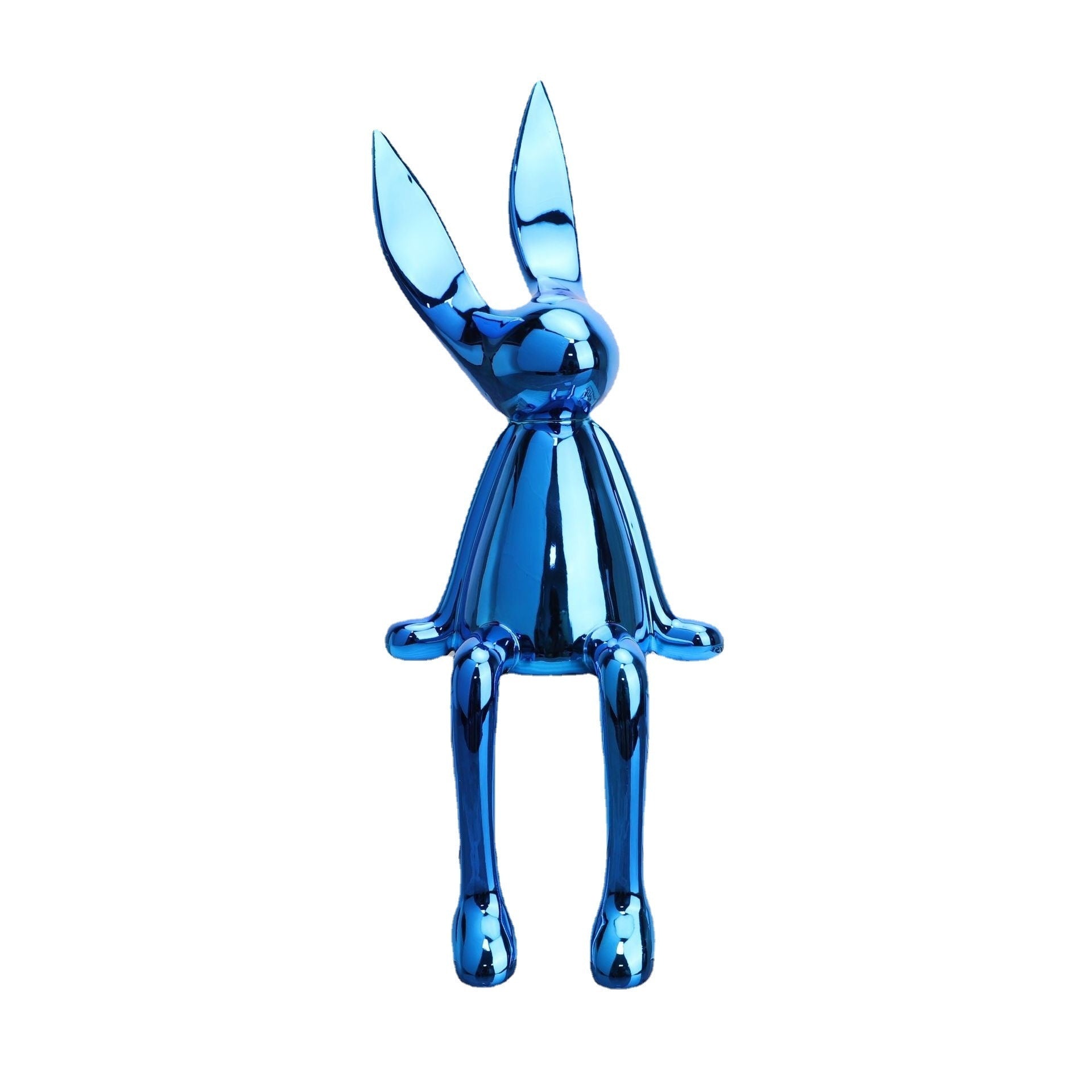Modern Simple Electroplating Sitting Rabbit Living Room Decorations Ornaments