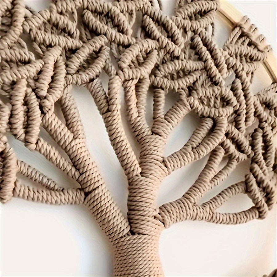 Lucky Tree Woven Wall Hangings Handmade Living Room Bedroom Decorations