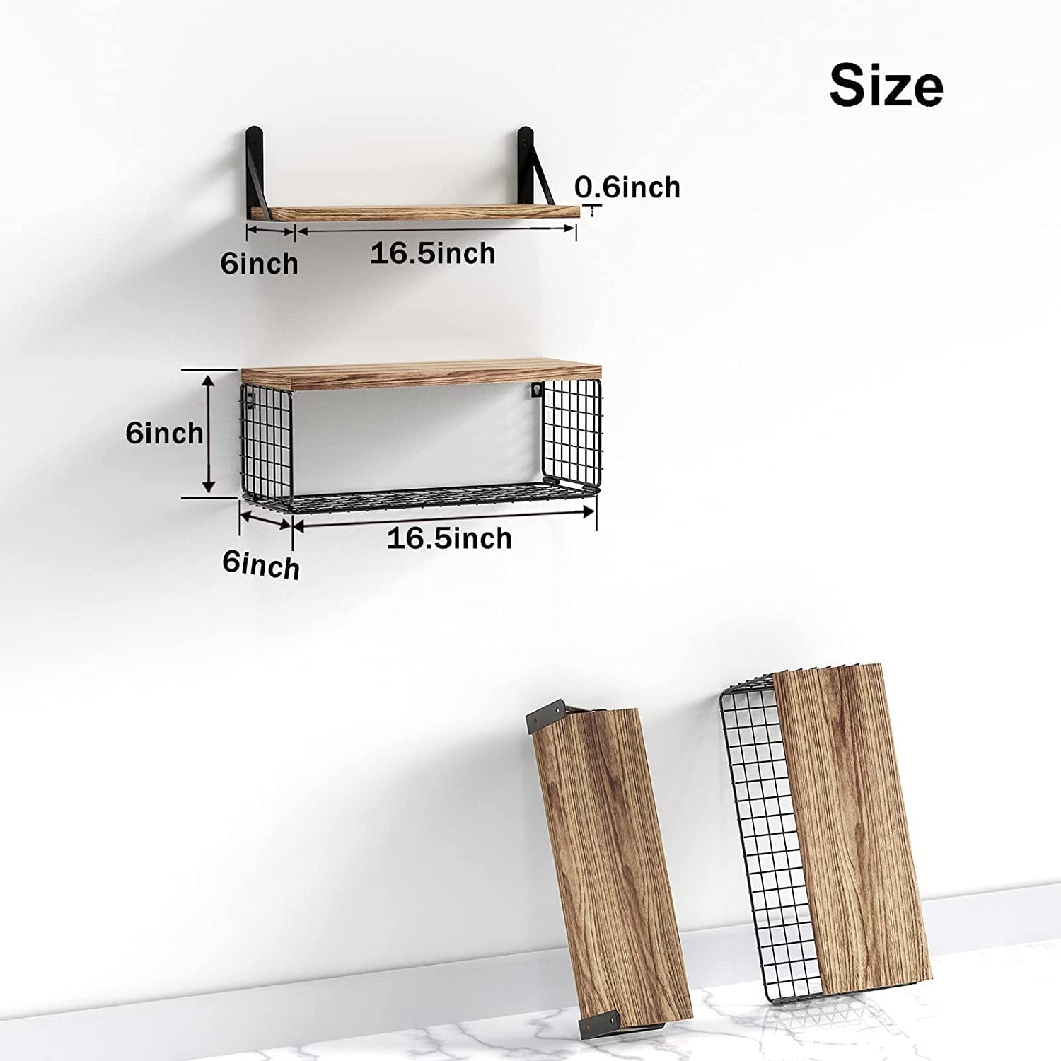 Kitchen / Living Room Wooden Shelf