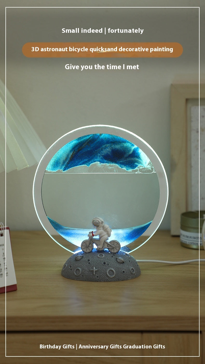 3d Quicksand Painting Creative Home Living Room Desktop Ornaments Crafts Office Decorations Birthday Gift