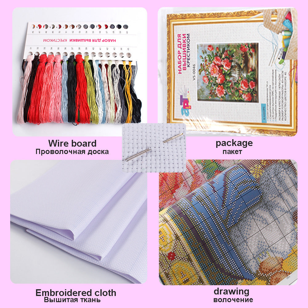 Living Room Diamond Painting – DIY Sparkling Art Kit