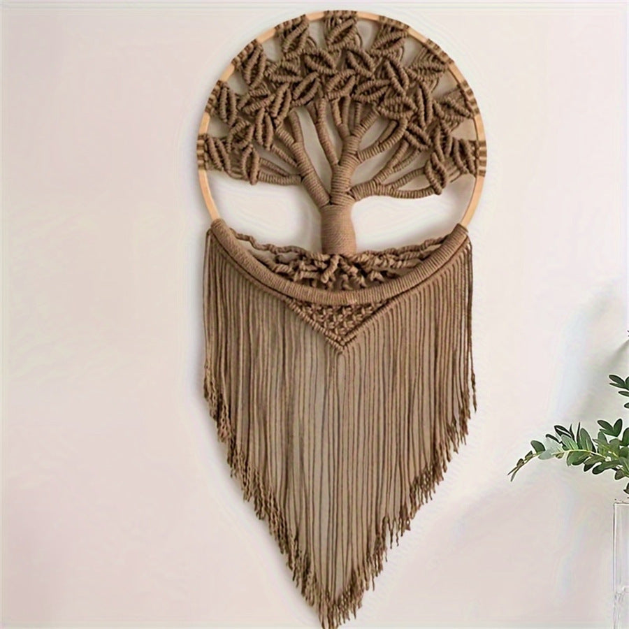 Lucky Tree Woven Wall Hangings Handmade Living Room Bedroom Decorations