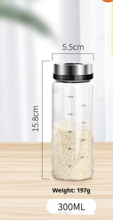 Kitchen Porous Stainless Steel Seasoning Bottle
