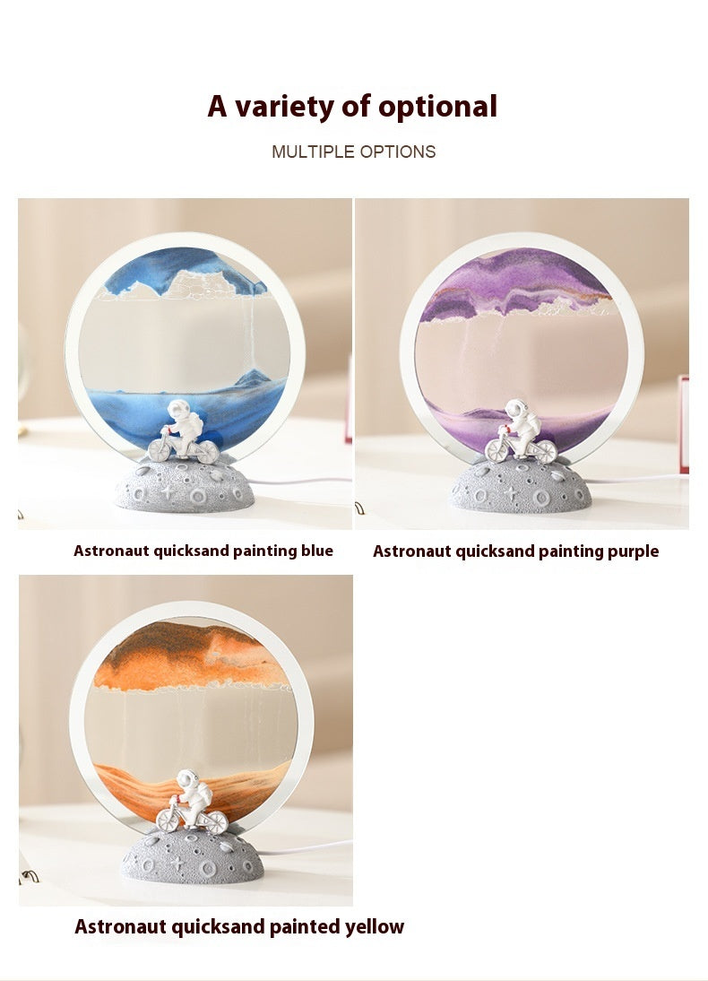 3d Quicksand Painting Creative Home Living Room Desktop Ornaments Crafts Office Decorations Birthday Gift