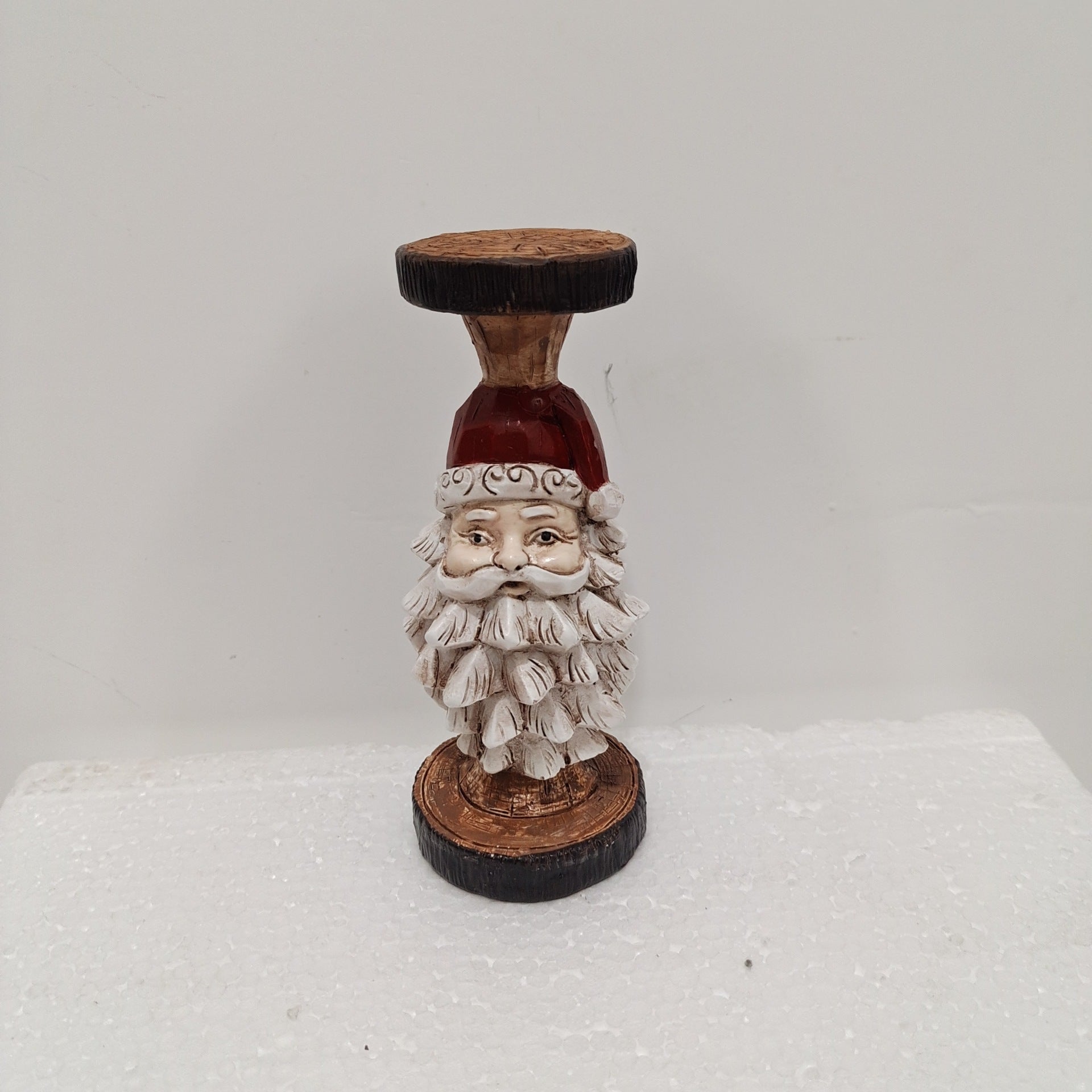 Christmas Old Man Candlestick Home Living Room Desktop Decorations
