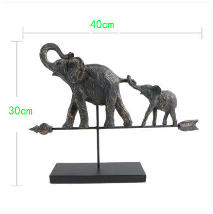 Home Wine Cabinet Decorations Living Room Decorations Desktop Animal Small Furnishings