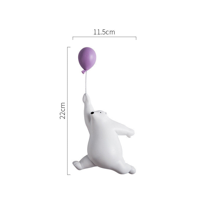 BOB Bear Wall Hangings & Refrigerator Magnets – Handmade Resin Decorations for Living Room & Hallway