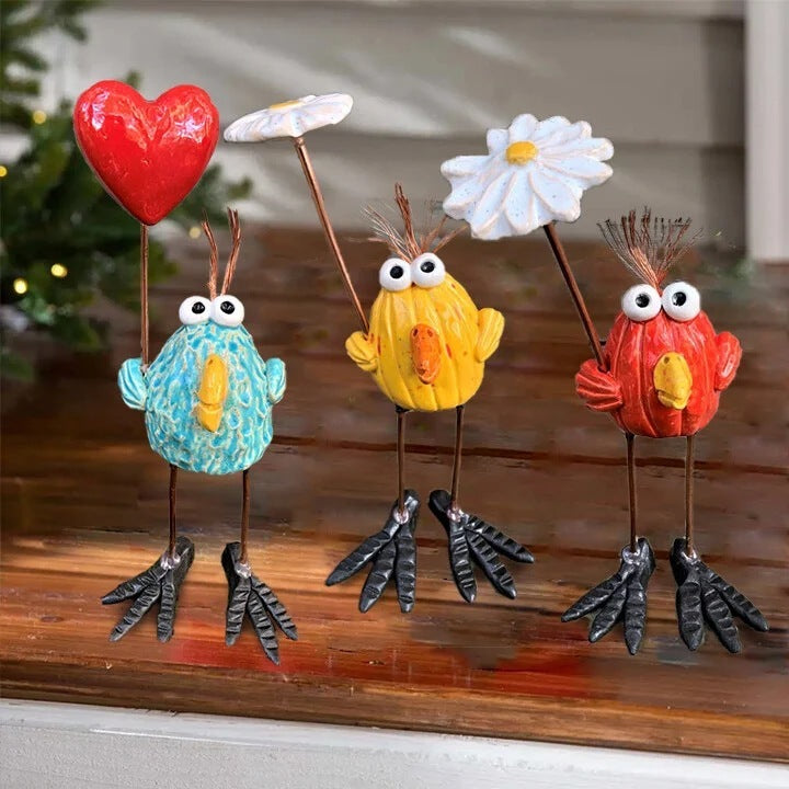 Funny Bird Ornaments Home Living Room TV Wine Cabinet Desktop Decorations