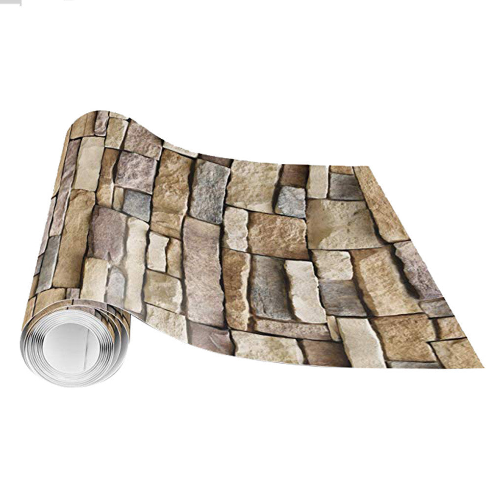 Rock Wallpaper Living Room Storefront