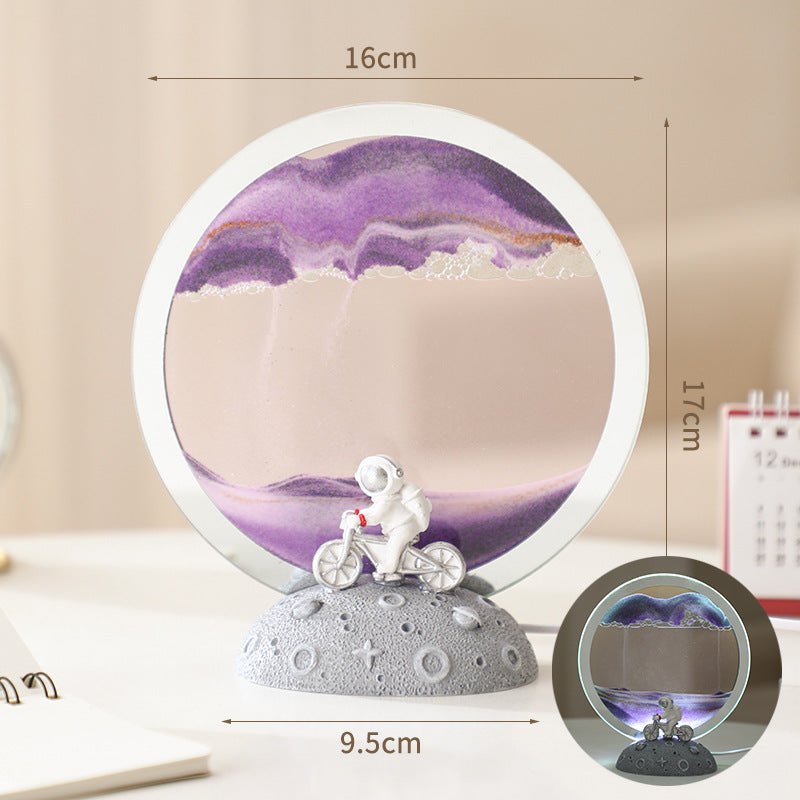 3d Quicksand Painting Creative Home Living Room Desktop Ornaments Crafts Office Decorations Birthday Gift