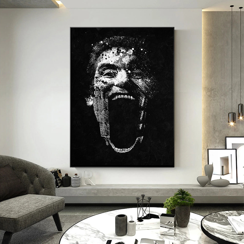 Living Room Decorated Canvas Painting