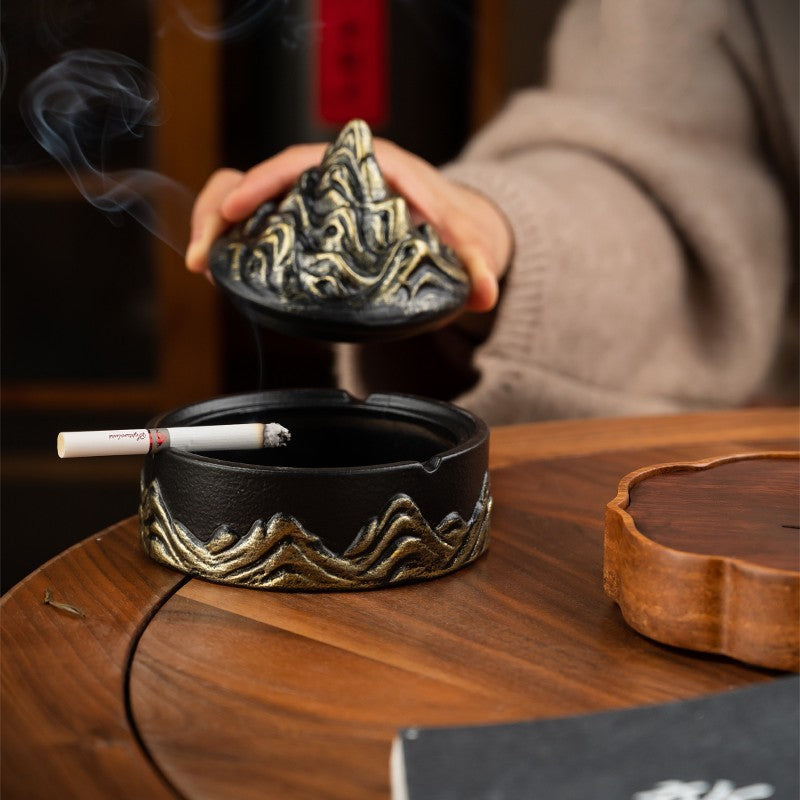 Home Living Room And Office High-end Ashtray Decorations