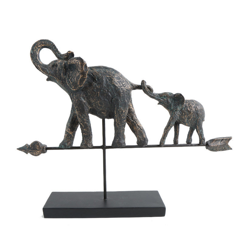 Home Wine Cabinet Decorations Living Room Decorations Desktop Animal Small Furnishings