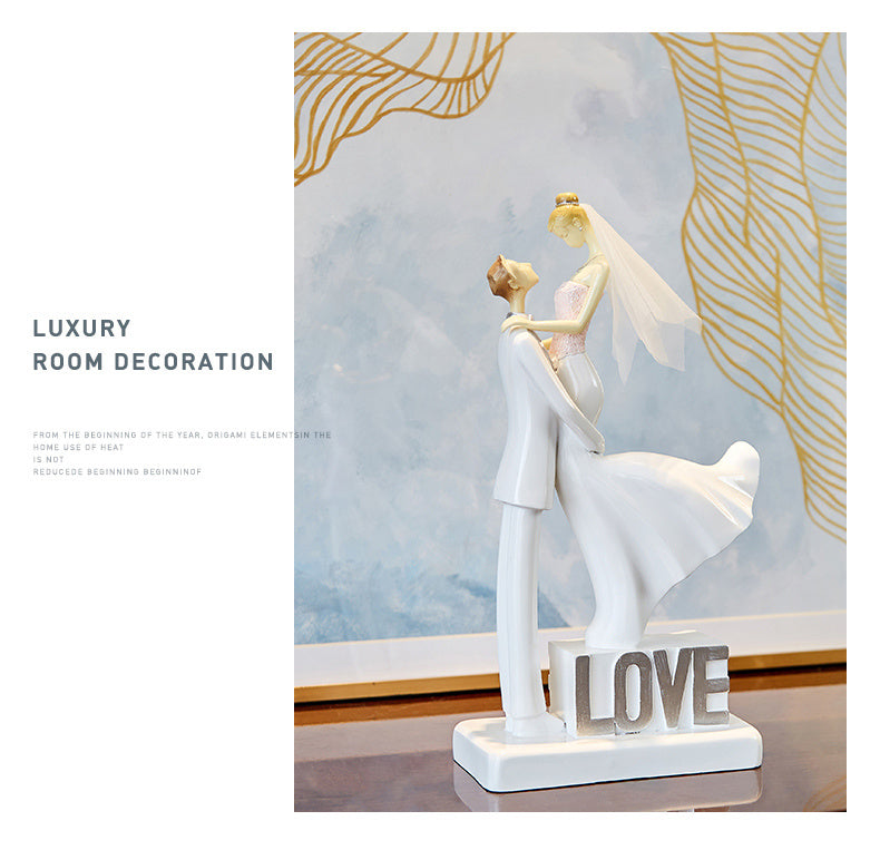 Wedding Anniversary Gift Ornaments Practical Home Living Room Decorations