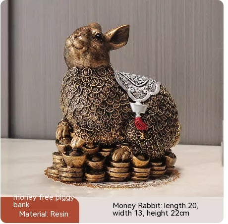 Large Living Room Piggy Bank Decorations