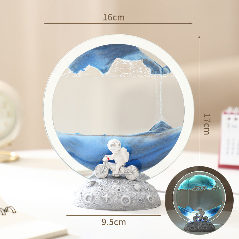 3d Quicksand Painting Creative Home Living Room Desktop Ornaments Crafts Office Decorations Birthday Gift