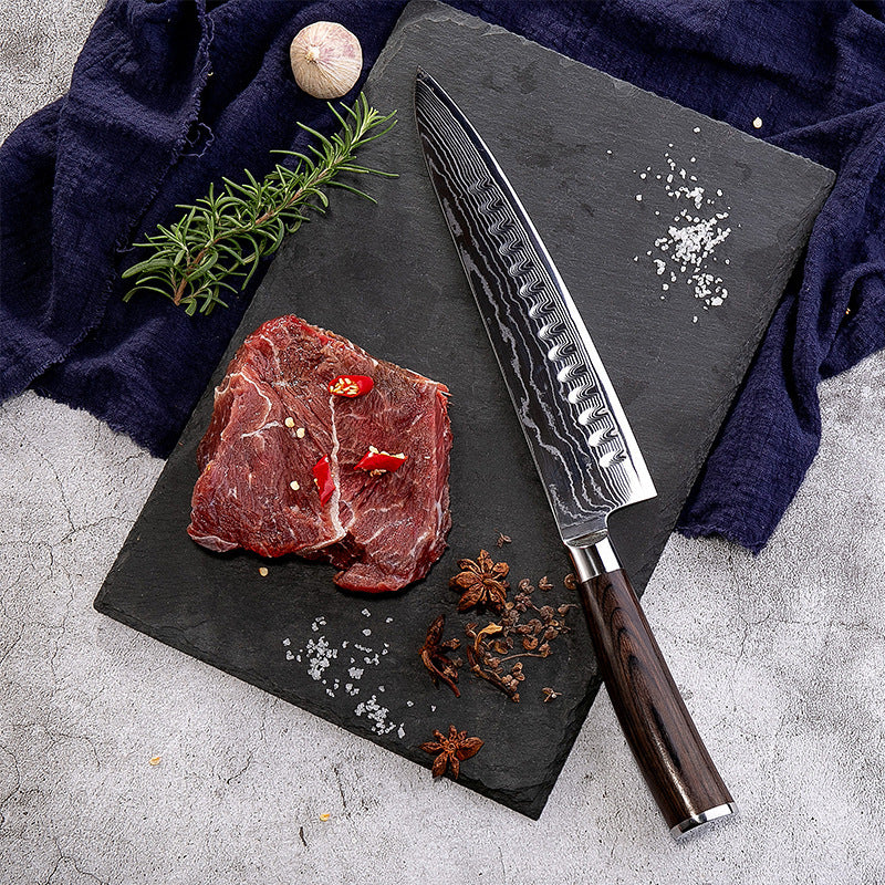Damascus Chef's Household Kitchen Knife