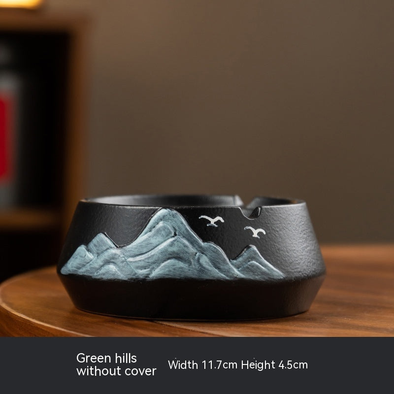 Home Living Room And Office High-end Ashtray Decorations