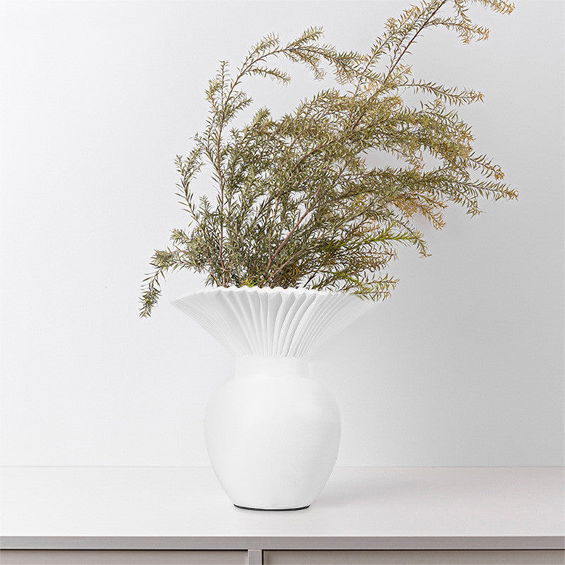 Resin Dried Flower Vase Crafts Home Room Living Room Decorations