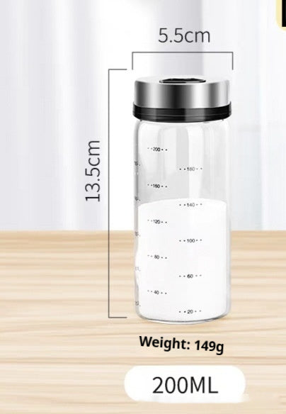 Kitchen Porous Stainless Steel Seasoning Bottle